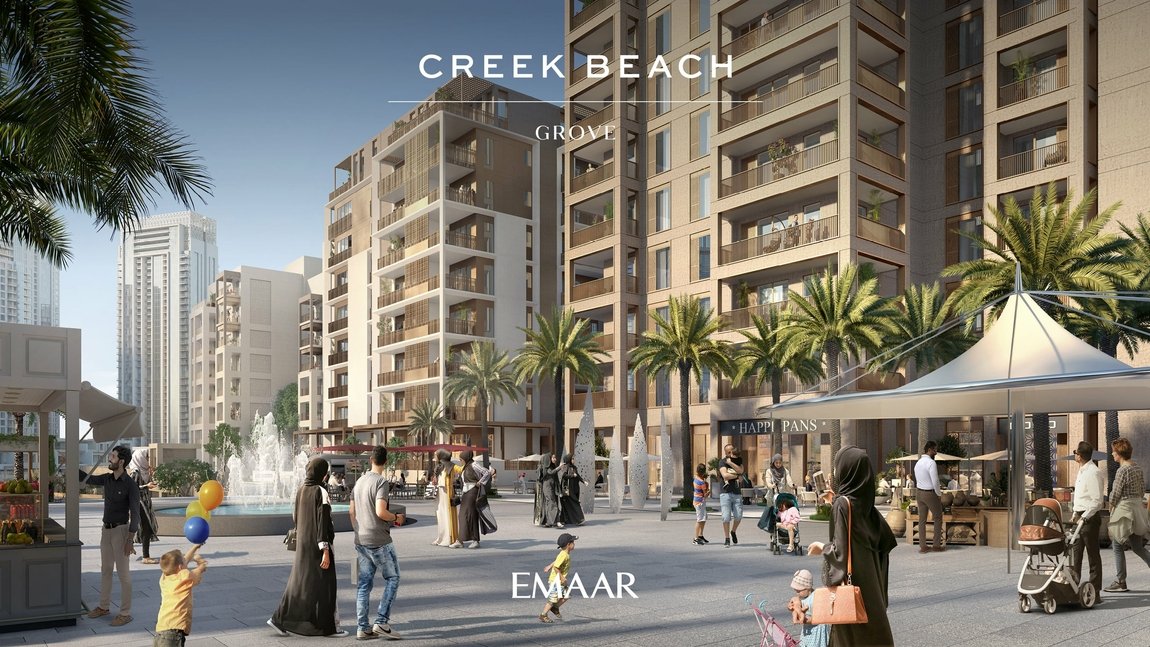 New developements for sale in grove at creek beach, dubai creek harbour - 5