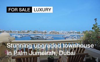 Enjoy life by the sea at this fully upgraded townhouse in Palm Jumeirah