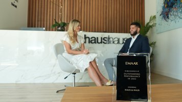 haus & haus awarded 'Outstanding Performance' for 2022 by Emaar
