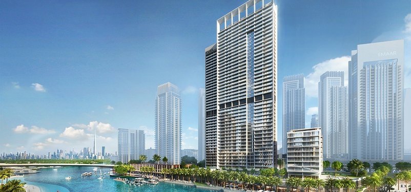 New Homes Palace Beach Residence Tower 1 at Dubai Creek Harbour — Emaar