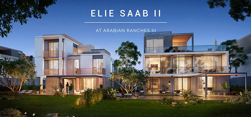 New Homes Elie Saab 2 at Arabian Ranches 3 — Emaar