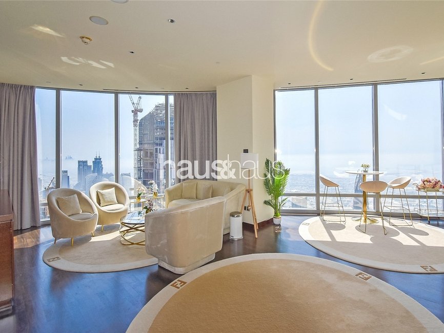 3 Bedroom Apartment for rent in Burj Khalifa - view - 2